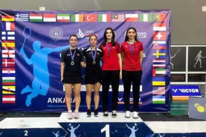 Osmangazili badmintoncu adını zirveye yazdırdı