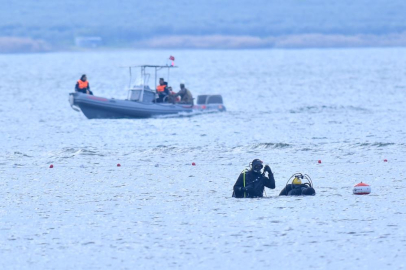 Papa 14. Leo'nun ziyareti öncesi İznik Gölü'ne dalgıç ekiplerinden dalış