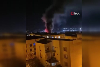 Bursa'da kafede çıkan yangın korkuttu