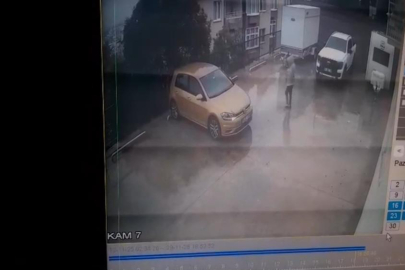 Bursa'da otoparktan çıkan otomobil bahçeye uçtu: 1 yaralı