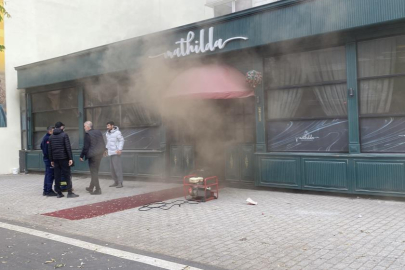 Otelde yangın paniği: 152 kişi tahliye edildi