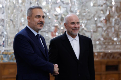 Bakan Fidan, İran İslami Danışma Meclisi Başkanı Galibaf ile görüştü