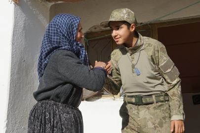 Otizmli çocuğun asker olma hayali gerçek oldu