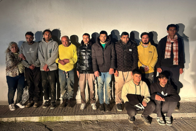 32 kaçak göçmen yakalandı