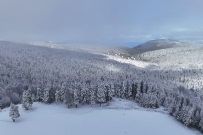 Uludağ'da kar kalınlığı 6 santimetreye geriledi