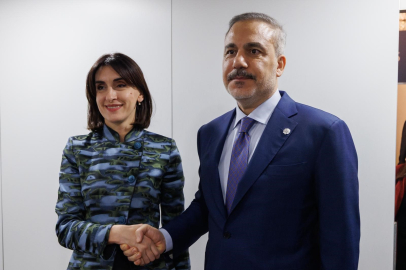 Bakan Fidan, Gürcü mevkidaşı Botchorishvili ile görüştü