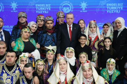 Cumhurbaşkanı Erdoğan: "Türkiye Yüzyılı'nı engelsiz Türkiye yüzyılı yapacağız"