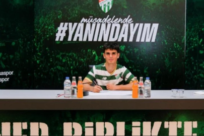 Genç oyuncu ile  sözleşme imzalandı