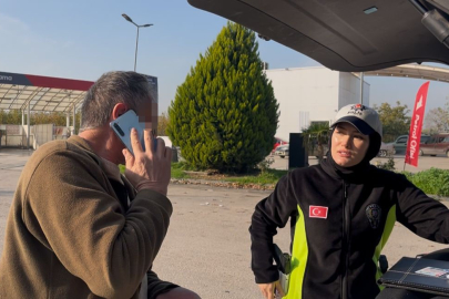 Kendi hatasının faturasını polise kesmeye çalıştı