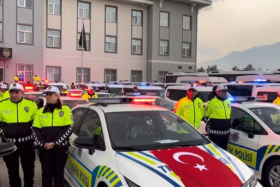 Bursa Emniyeti araç filosunu güçlendirdi