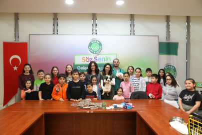 Bursa'da minik veterinerler görev başında
