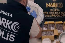 Bursa’da uyuşturucu operasyonu: 51 bin adet extacy ele geçirildi
