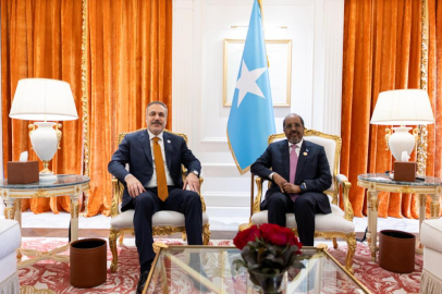 Dışişleri Bakanı Fidan, Somali Cumhurbaşkanı Mahmud ile görüştü