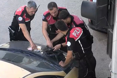 2 milyonluk dolandırıcılık şüphelisi takside yakalandı