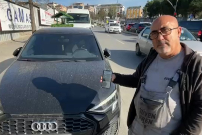Aracının başkası tarafından satışa çıkarıldığını görünce şoke oldu