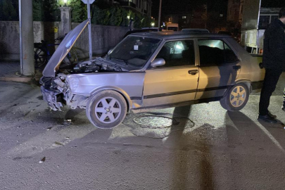 Bursa’da trafik kazası: 1 yaralı