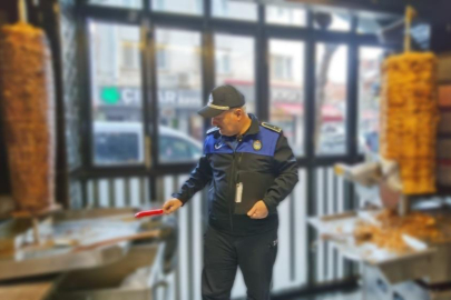 Bursa'nın o ilçesinde dönercilere sıkı denetim