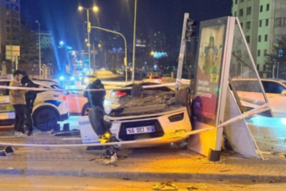 Başkent'te korkunç kaza: 4 yaralı
