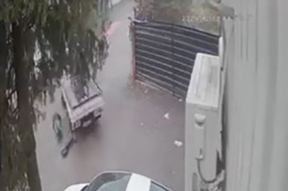 Bursa'da akıl almaz kazanın güvenlik görüntüsü ortaya çıktı