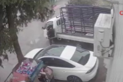 Bursa'daki akıl almaz kazanın güvenlik görüntüsü ortaya çıktı