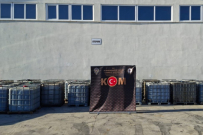 Polis 20 ton kaçak akaryakıt ele geçirdi