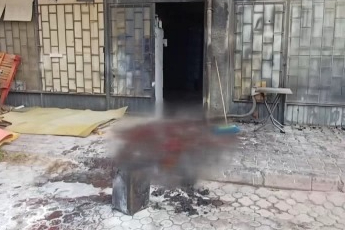 Tinerle sobayı yakarken kendini yaktı