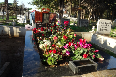 Güllü'nün mezarı gül bahçesine döndü