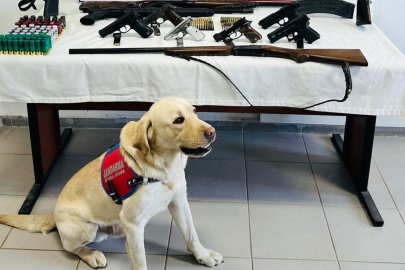 Cephanelik gibi evden otomatik silahlar çıktı