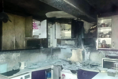 Su içmeye kalktı, alevlerle burun buruna geldi