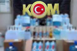 17 ilde "Alkollü İçki Kaçakçılığı ve Sahteciliğine" operasyon