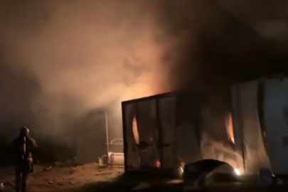 Bursa'da küllükte unutulan sigara yangına neden oldu