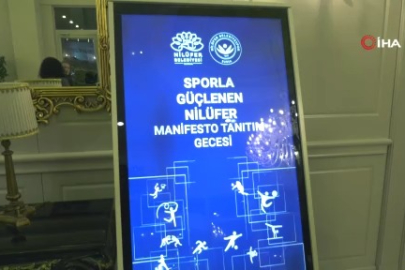 Nilüfer Belediyesi Spor Manifestosu’nu açıkladı