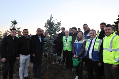 Yeniden yeşil Bursa için 15 bin nefes