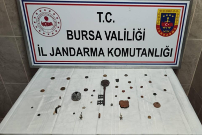 Bursa’da "Anadolu Mirası Operasyonu": 42 tarihi eser ele geçirildi