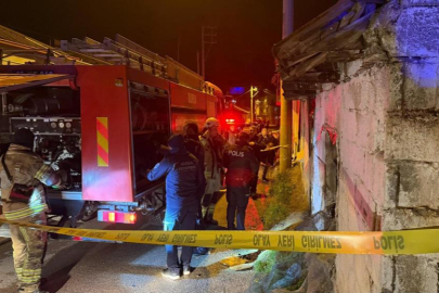 Bursa'da müstakil ev yangını: 1 ölü
