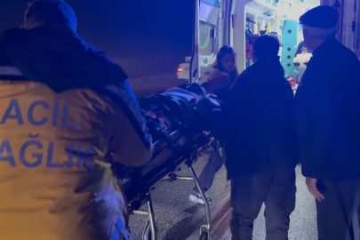 Yaralı sürücünün 'ayağım' feryadı yürek burktu