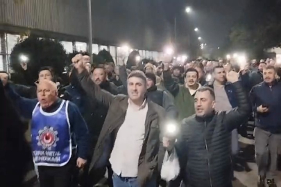 Bosch Fabrikası'nda ışıklı isyan