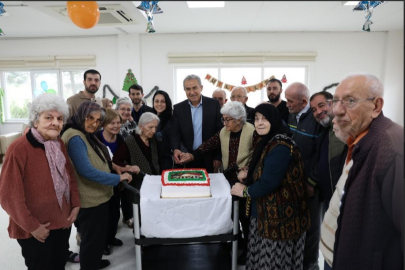 Nilüfer’de yaşlılar yeni yılı coşkuyla karşıladı
