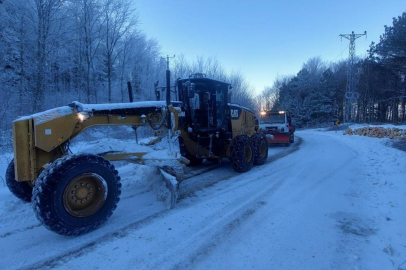 Osmangazi'de kar sonrası buzlanmaya karşı seferberlik
