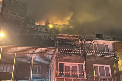 Uludağ eteklerindeki ev küle döndü