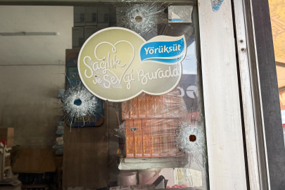 Marketten 2 milyon lira haraç isteyip silahlı saldırı düzenlediler