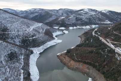Bursa'da kar yağışları barajlara can suyu oldu