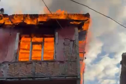 Ev sahibi uyurken elektrikli sobadan yangın çıktı