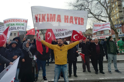 Mudanya Belediyesi'ne yıkım tepkisi: "Çözüm istiyoruz, yıkım değil"