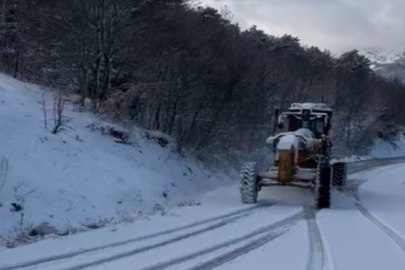 Büyükşehir'den karla mücadele