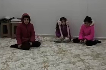 Eşi cezaevine giren kadın çocuklarıyla birlikte hastane mescidine sığındı