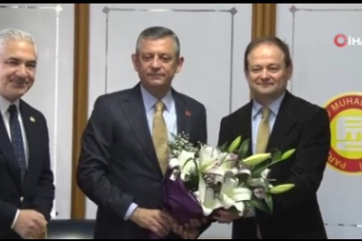 CHP Genel Başkanı Özel PMD'yi ziyaret etti