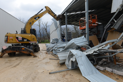 Nilüfer’de 3 yıkım birden