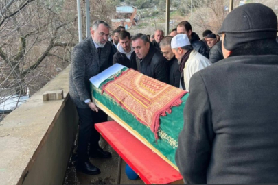 Kestel Gölbaşı Mahallesi Muhtarı İrfan Aydın son yolculuğuna uğurlandı