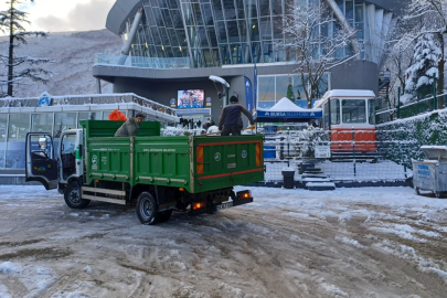 Bursa Büyükşehir'de kış mesaisi sürüyor